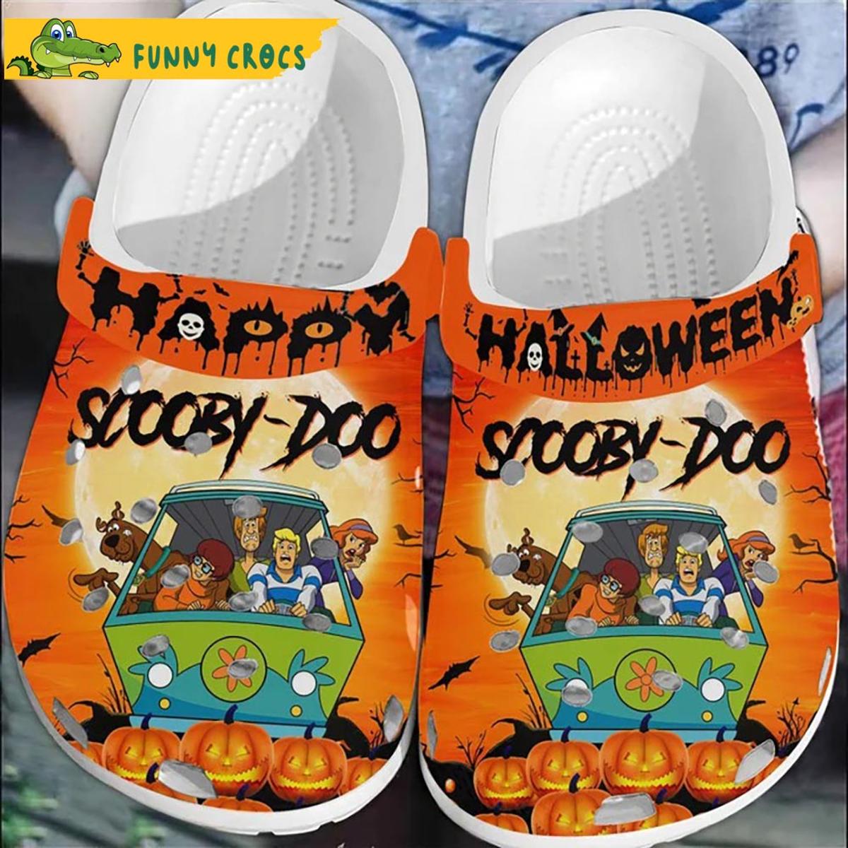 Scooby Doo Light Blue Crocs Clog Shoes