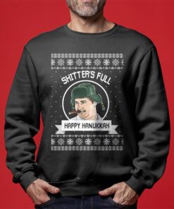 Happy Hanukkah National Lampoon Mens Ugly Sweater