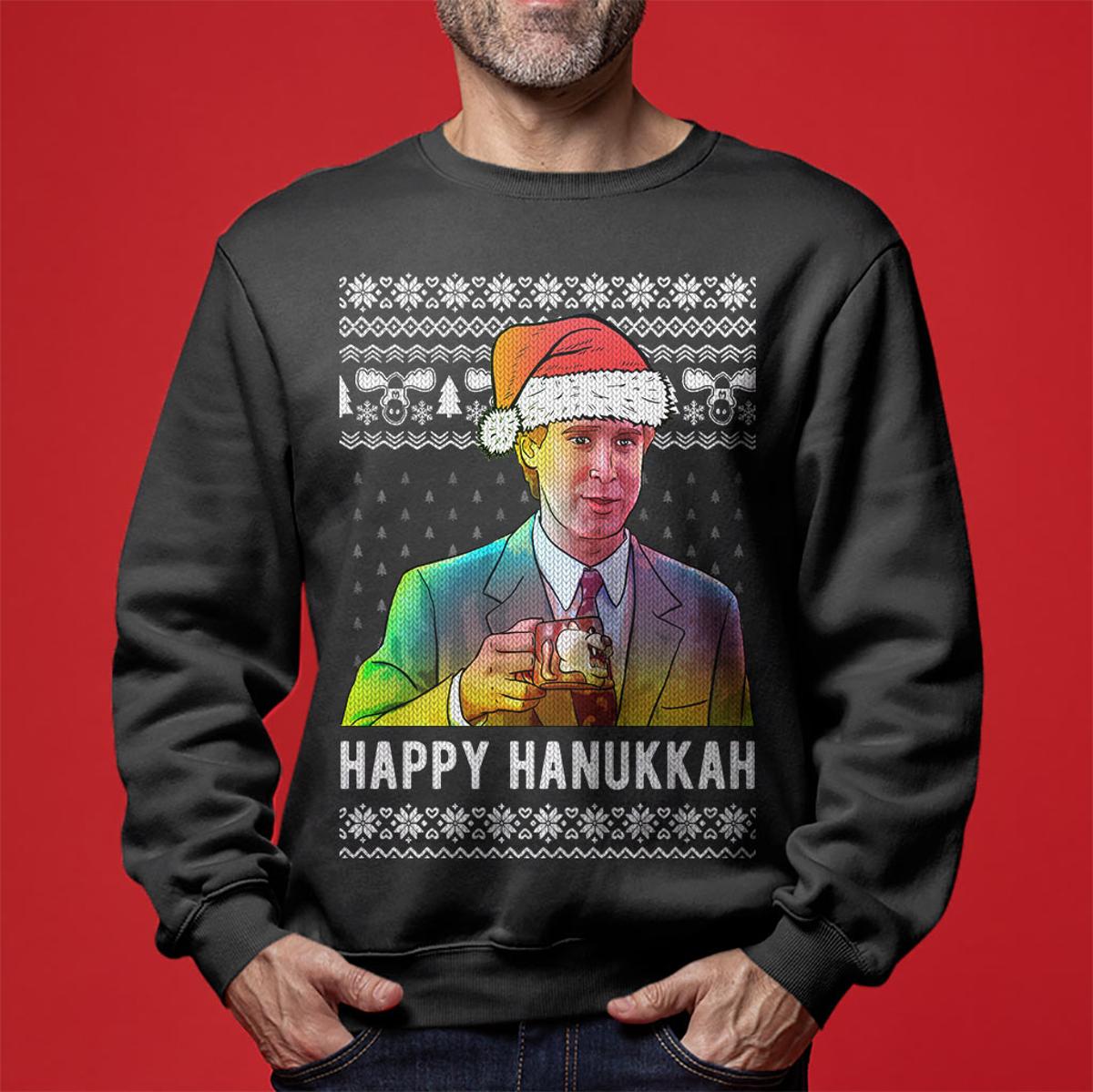 Happy Hanukkah National Lampoon Ugly Sweater