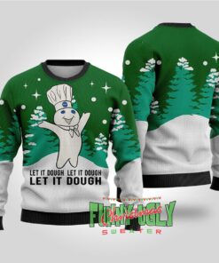 Happy Pillsbury Doughboy Christmas Sweater