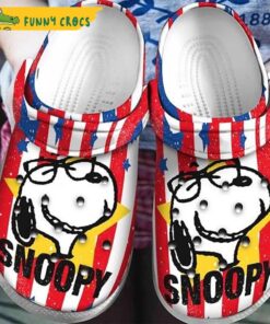 Happy Snoopy Crocs Shoes