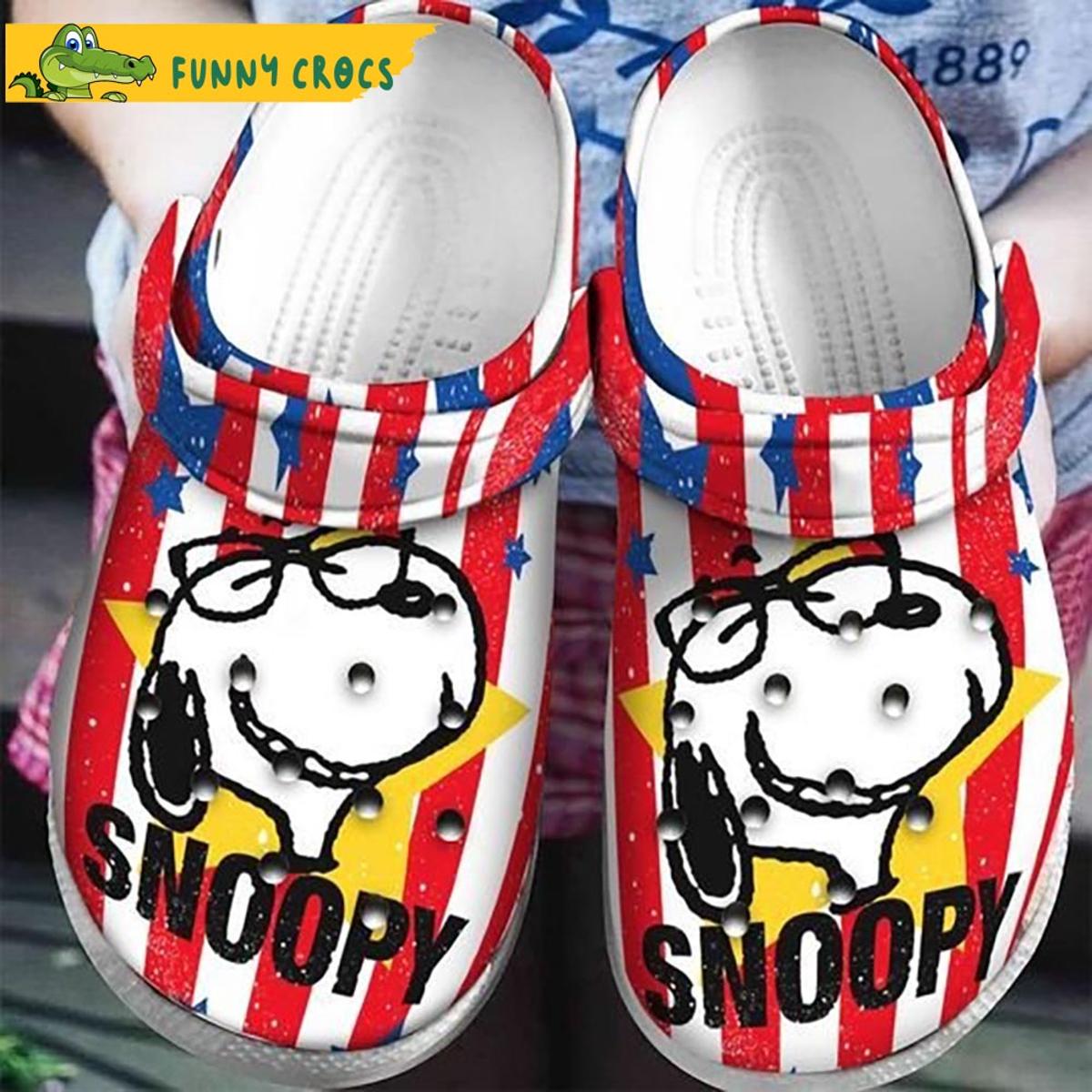 Happy Summer Snoopy Crocs Shoes