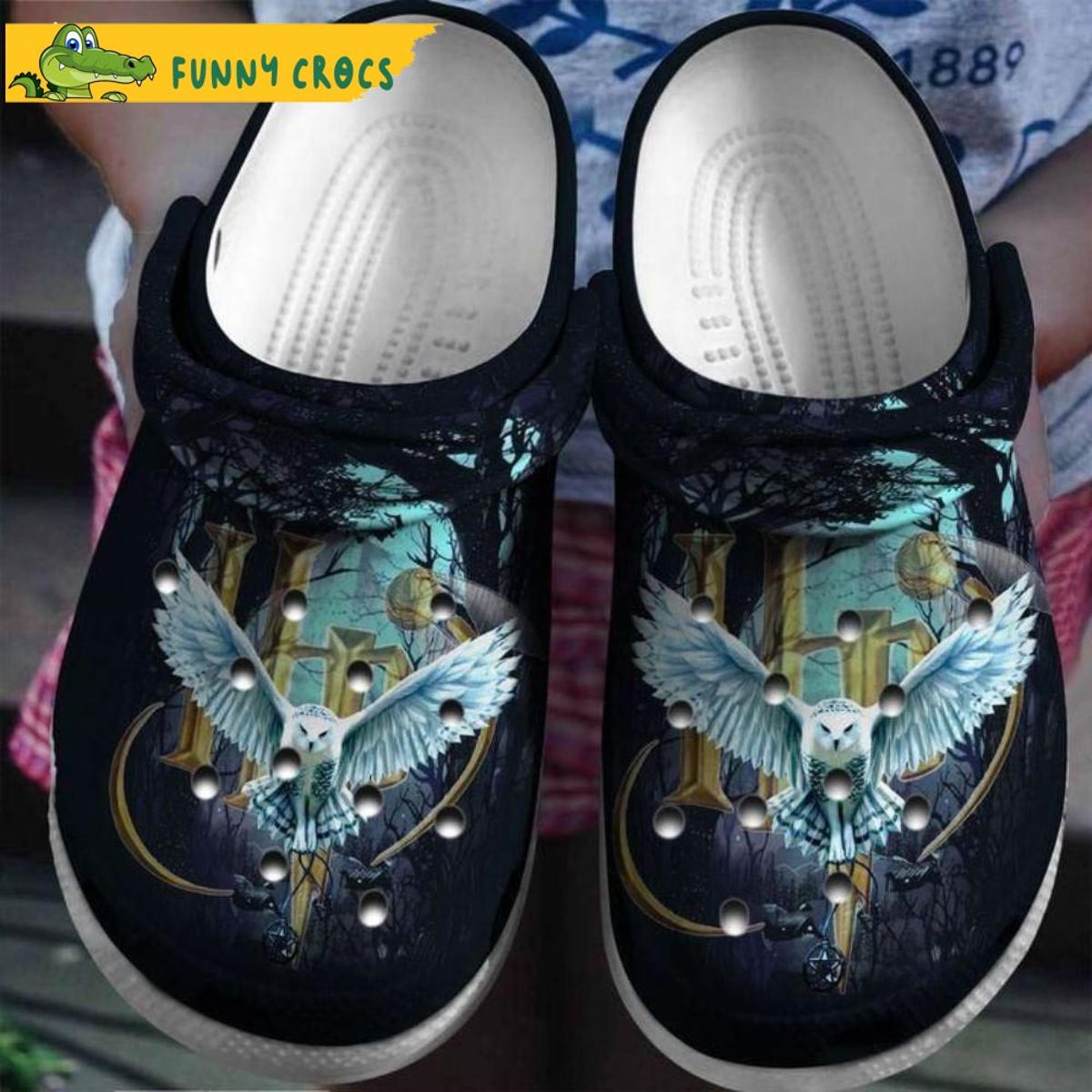 Funny Have A Good Night Best Choice Owl Crocs Sandals