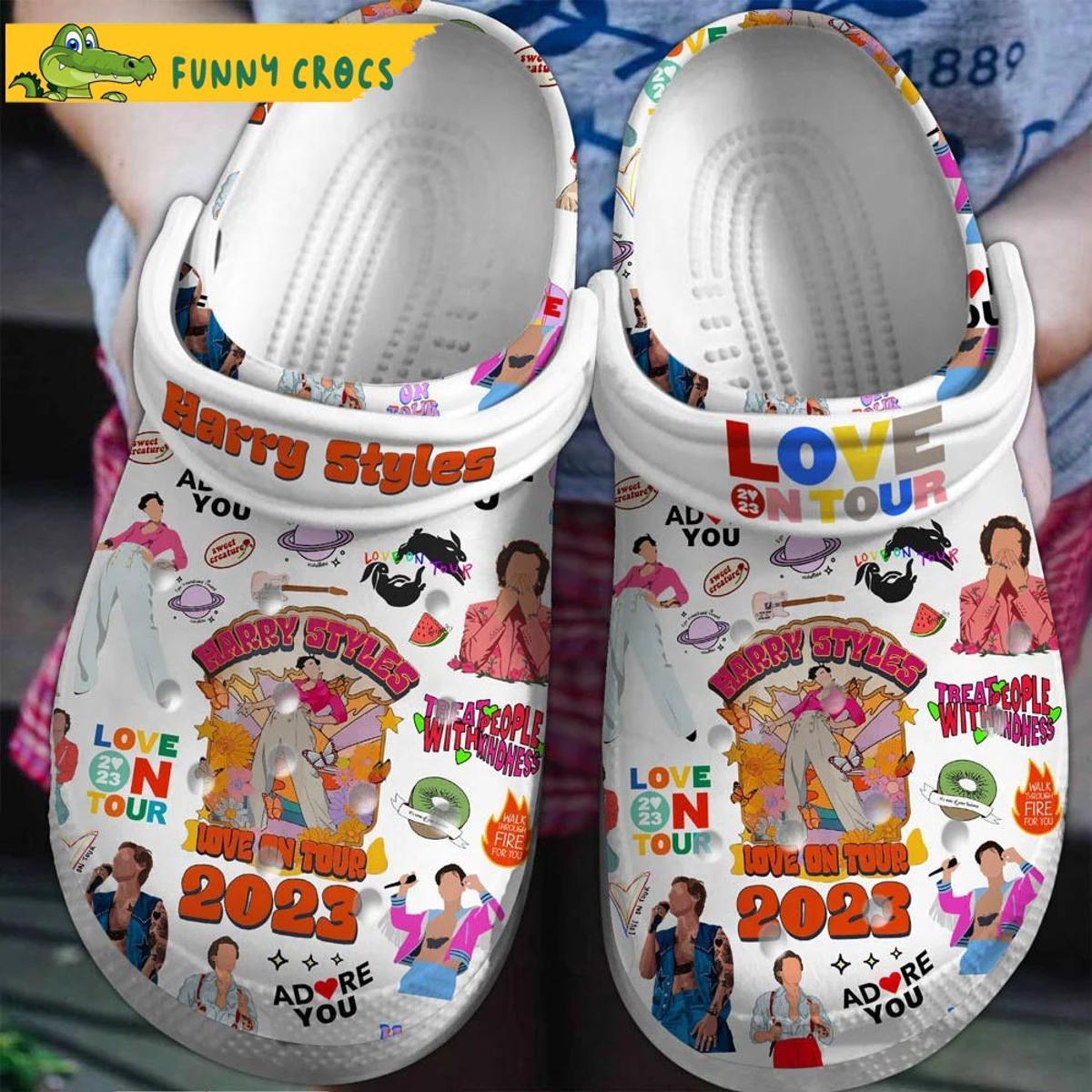 Harry Styles Young Crocs Slippers
