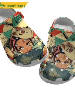 Hashibira Inosuke Demon Slayer Crocs Slippers