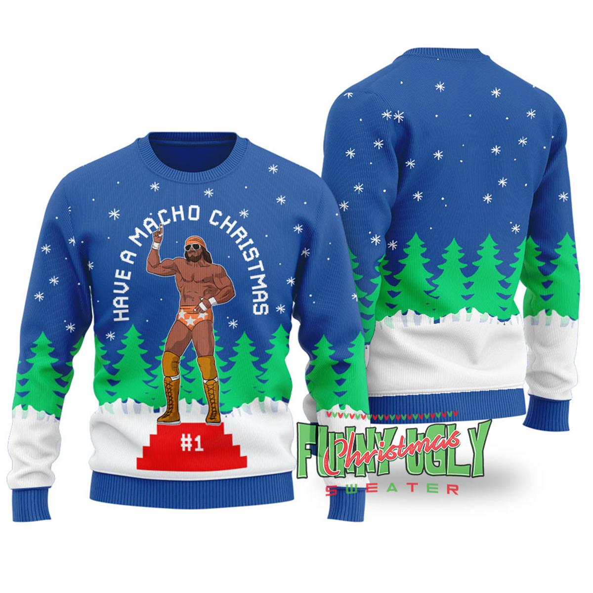 Merry Kapowski Saved By The Bell Funny Christmas Sweater