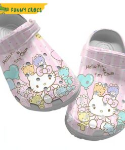 Hello Kitty And Tiny Chun Pink Crocs Classic