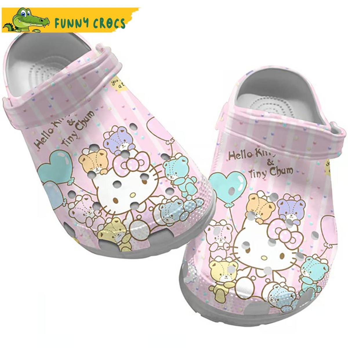 Anime Hello Kitty Pattern Crocs Clog Slippers