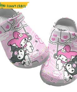 Hello Kitty Birthday Friends Bat Queen Crocs Shoes