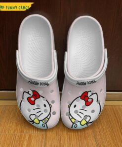 Hello Kitty In Light Pink Crocs Shoes