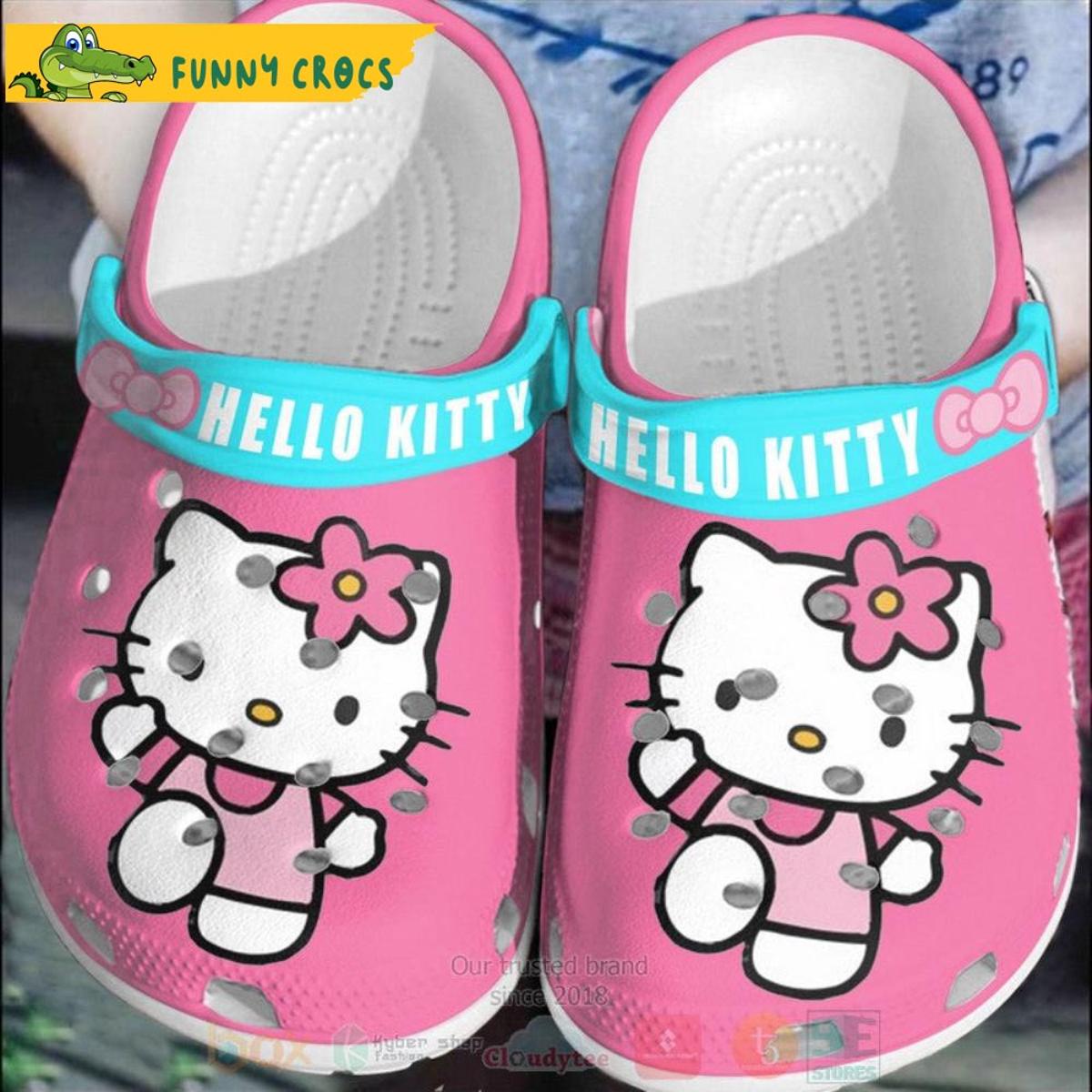 Pattern Hello Kitty Crocs Clog