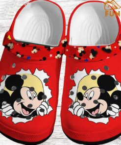 Hello Mickey Mouse Disney Crocs Sandals