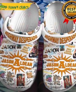 High Way Desperado Jason Aldean Crocs Sandals