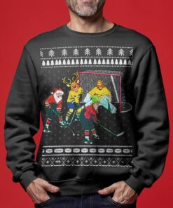 Hockey Funny Christmas Sweaters