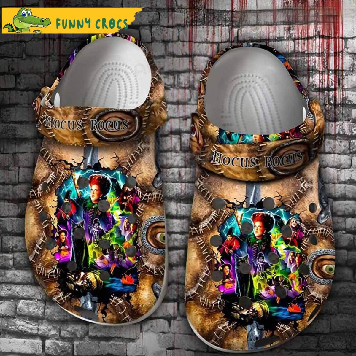 Halloween Hocus Pocus Crocs Sandals