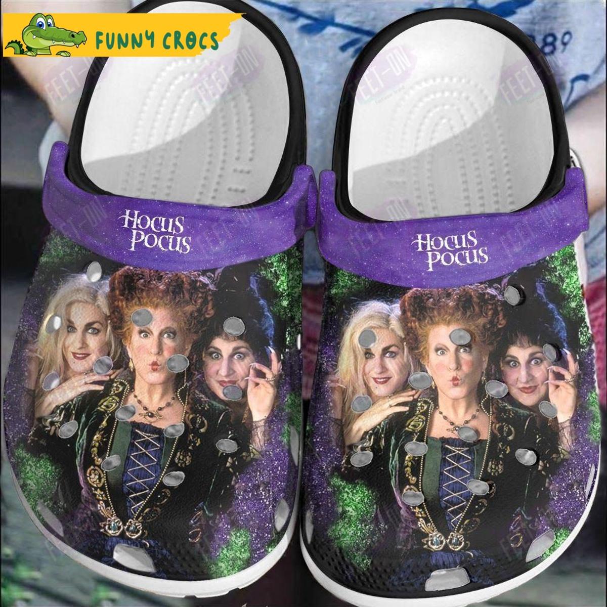 Hocus Pocus Disney Adults Crocs Clog Shoes