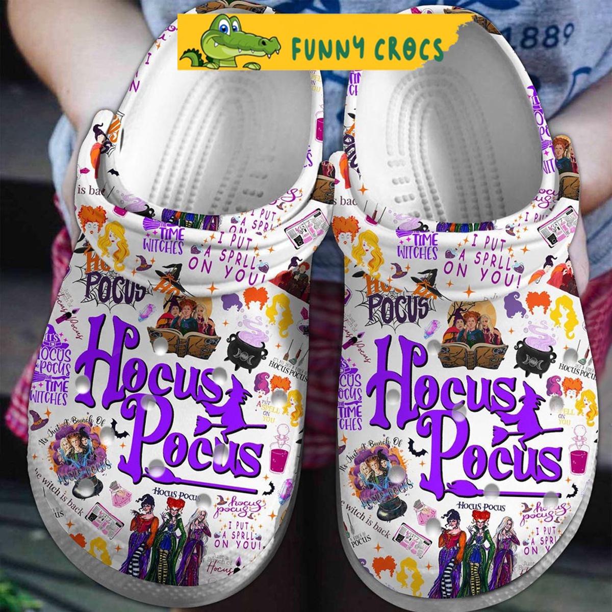 Winifred Sanderson Hocus Pocus Crocs Slippers