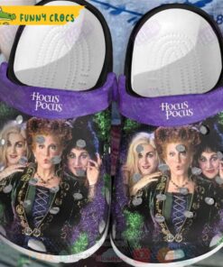 Hocus Pocus Purple Crocs Clog Shoes