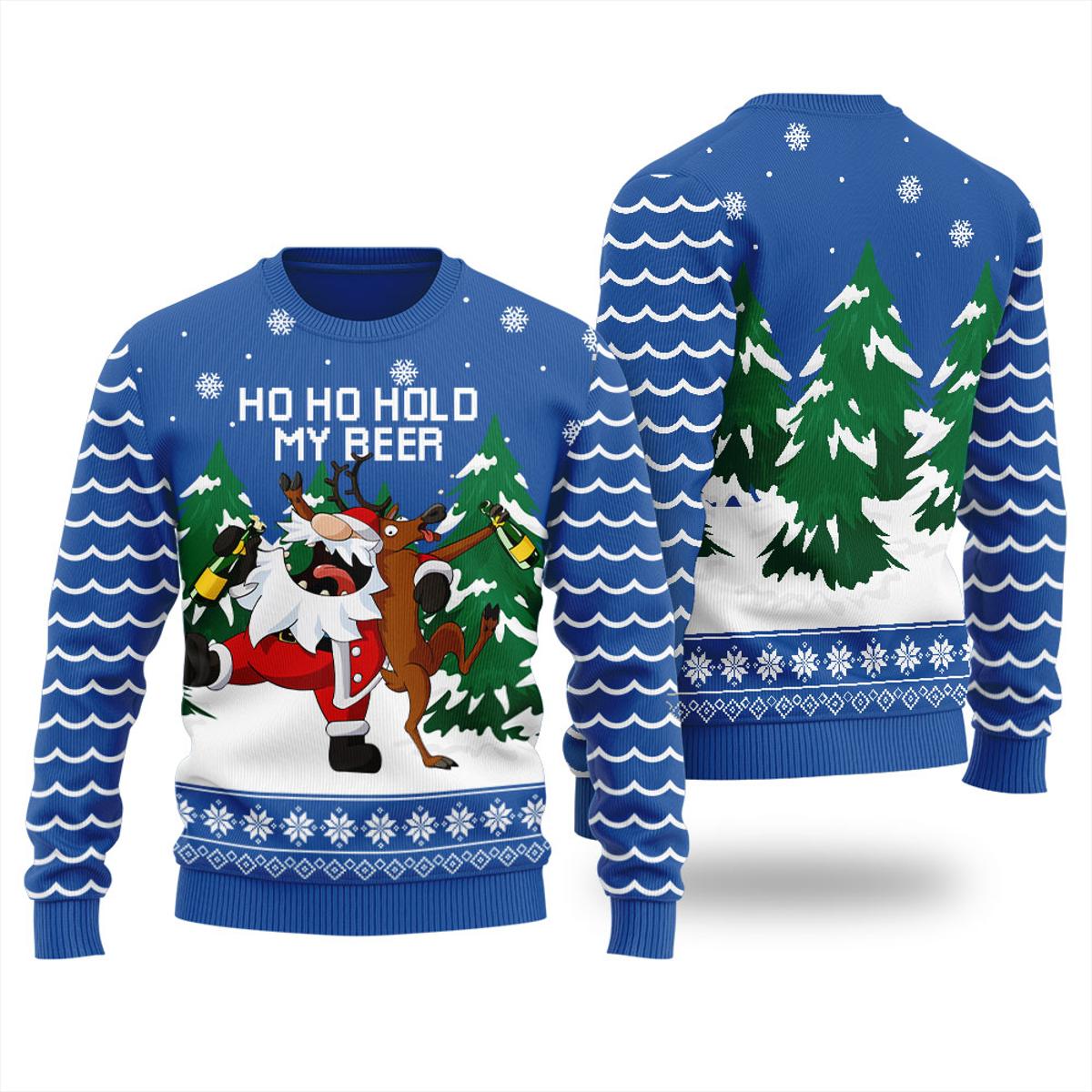 Naughty Santa Claus Ugly Ugly Sweaters