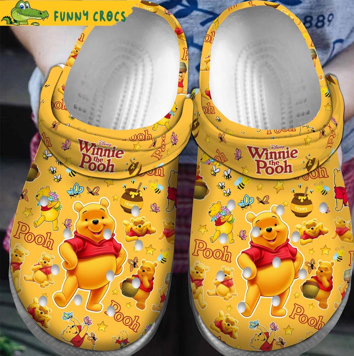 Honey Winnie The Pooh Crocs Sandals