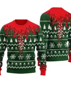 Horror Halloween Ugly Sweater Adults