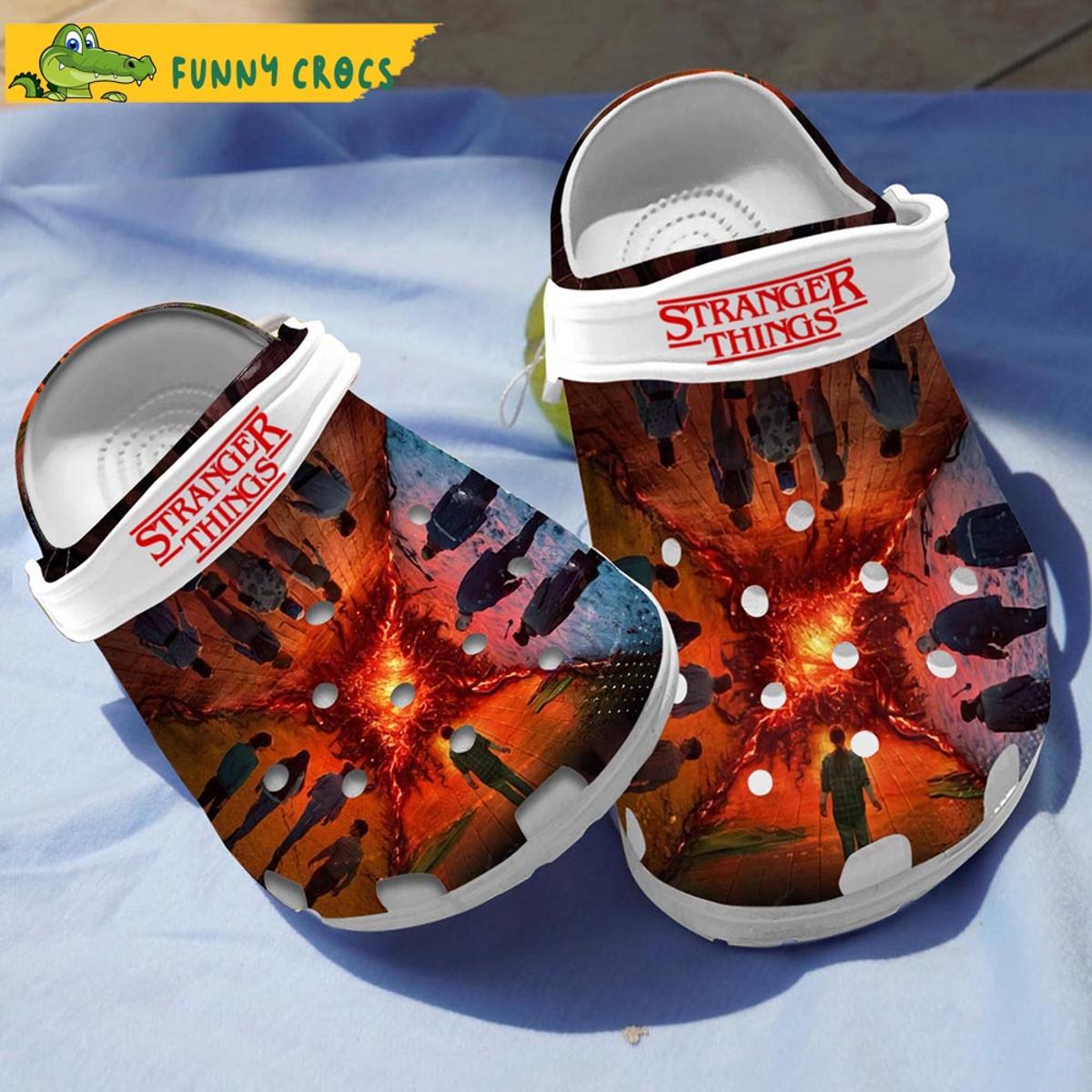 Hawkins Will Fall Stranger Things 5 Crocs Sandals