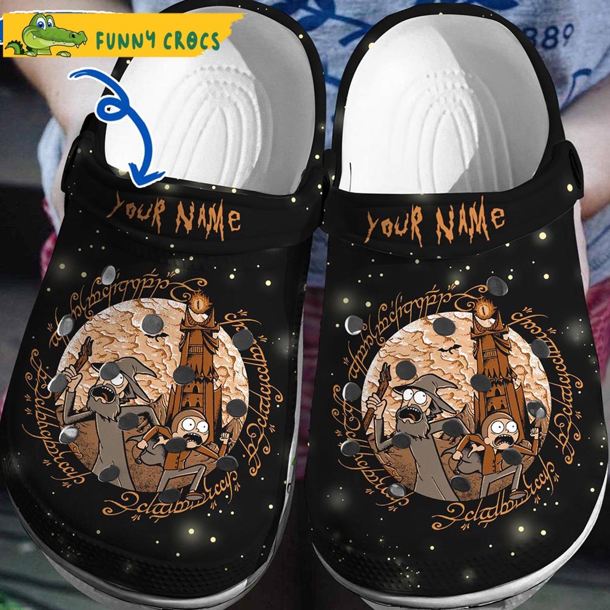 Funny Rick And Morty Crocs Clog