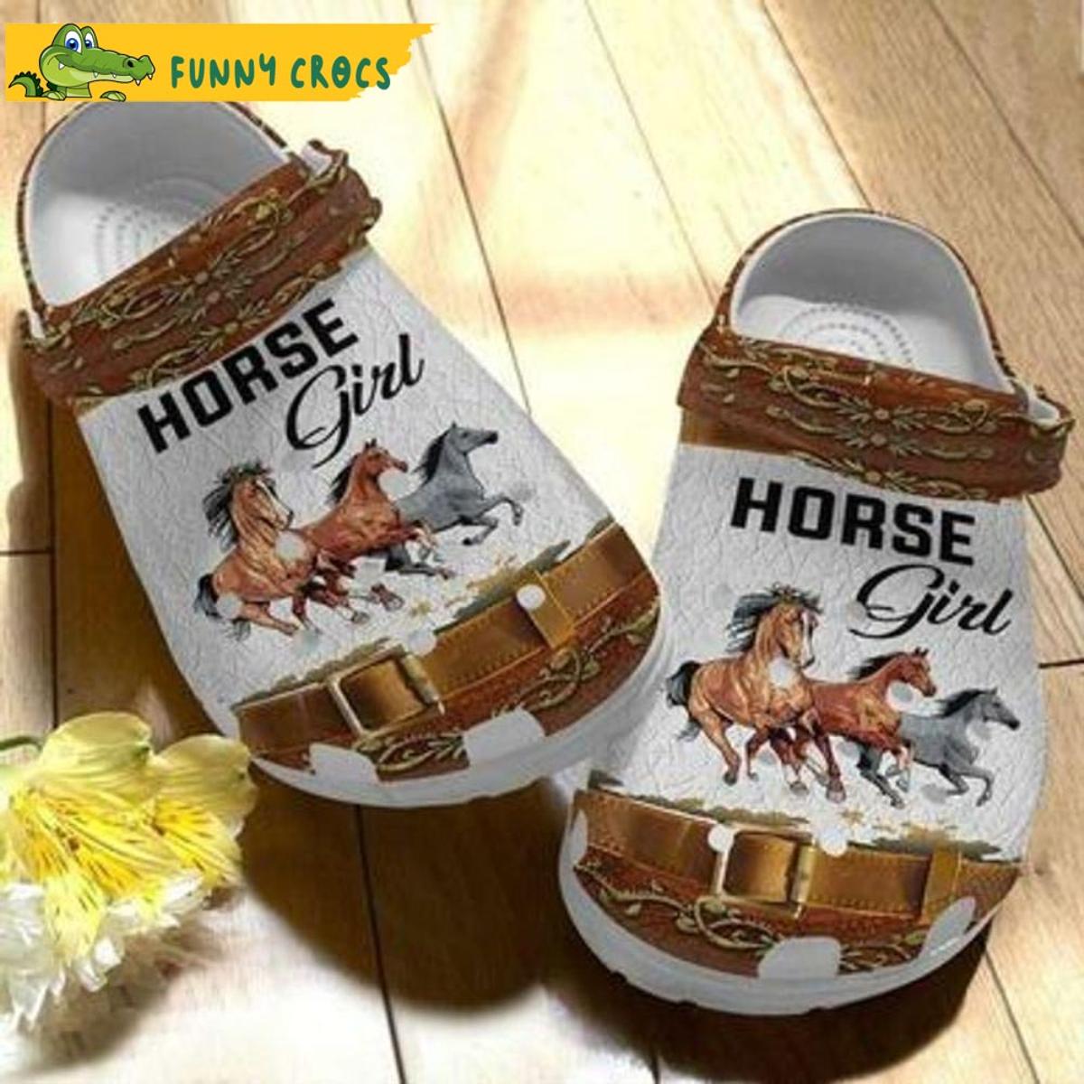 Horse Girl Family Valentines Day Crocs Shoes