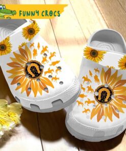 Sunflower Nurse Crocs Clog Shoes