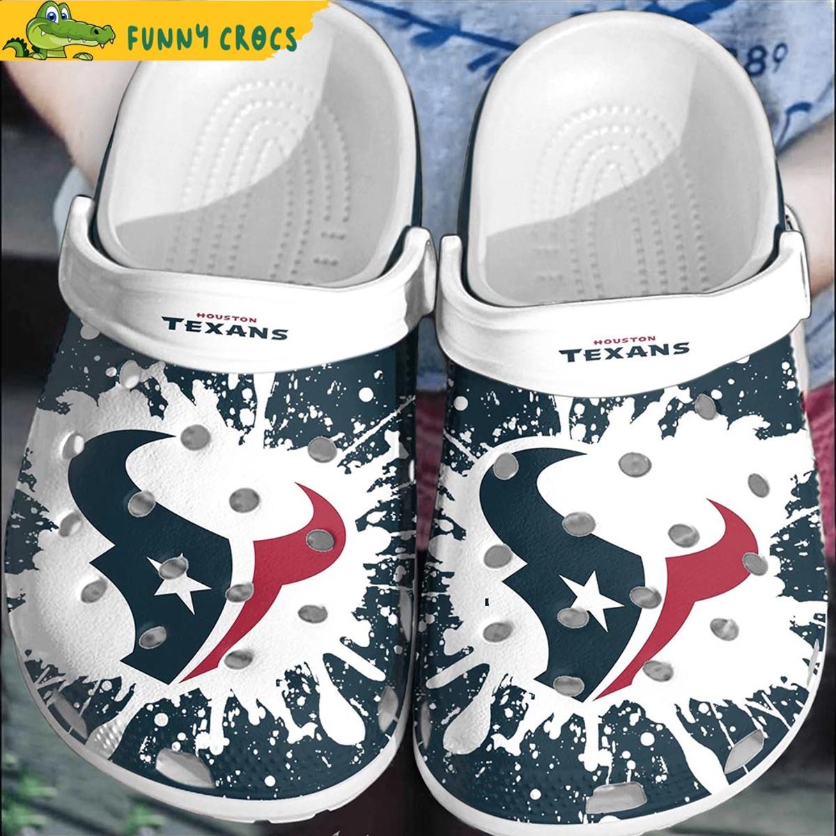 Houston Texans Crocs Shoes