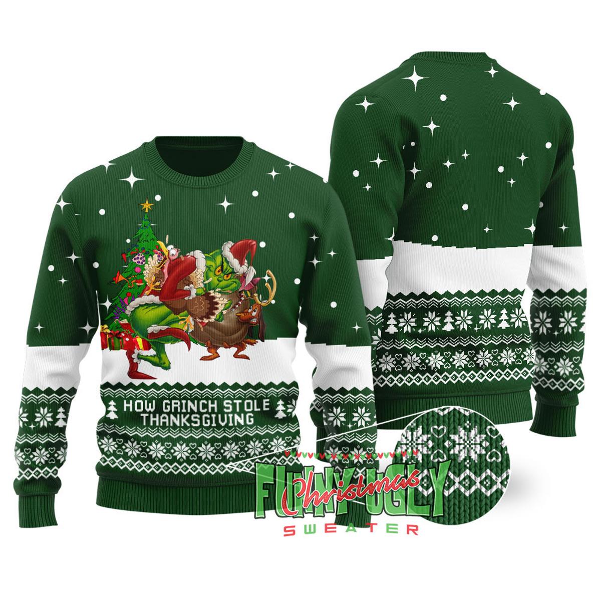 Oh Fudge Grinch Sweater