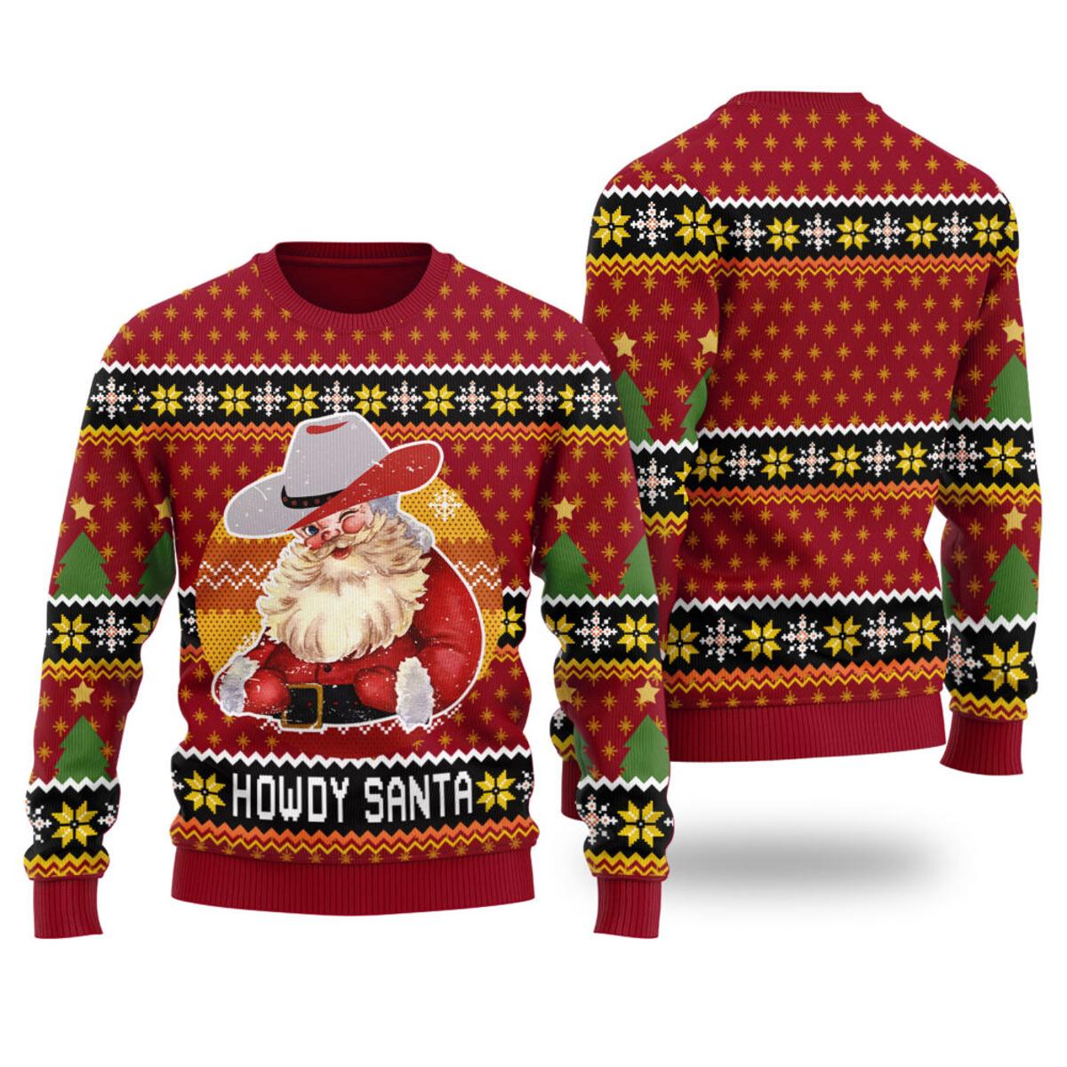 Merry Christmas Custom Cat Ugly Sweater