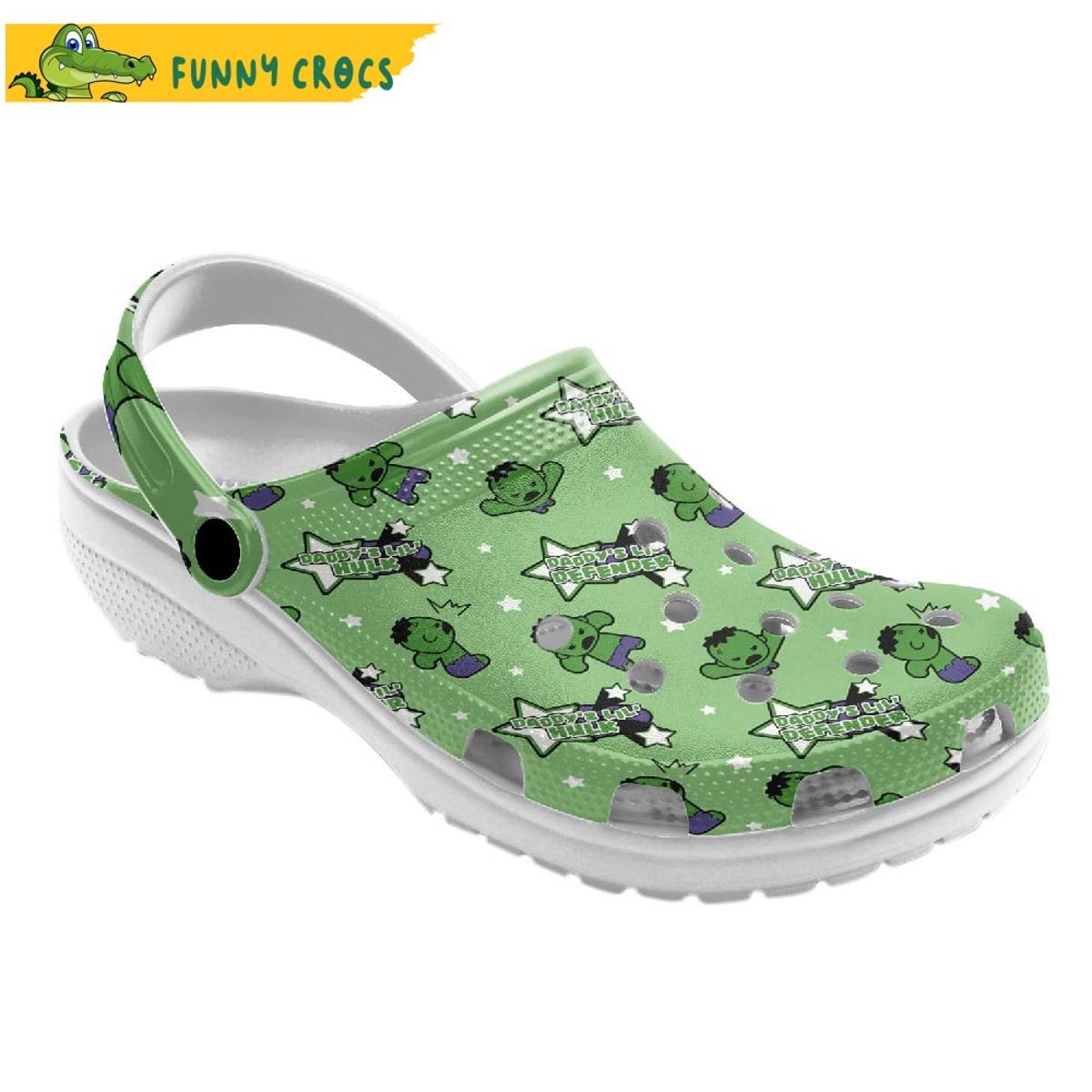 Hulk Broken Wall Avengers Crocs Clog