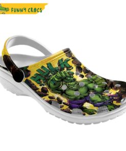 Hulk Hogan Marvel Crocs Clog Slippers