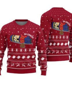 Not A Player Nutcracker Ugly Christmas Sweater