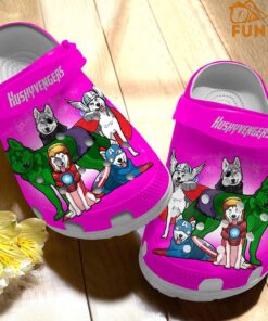 Huskyvengers Husky Crocs Pink