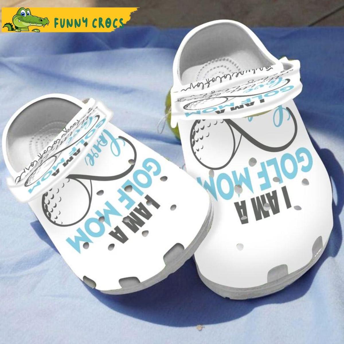 Funny Car Golf Crocs Slippers