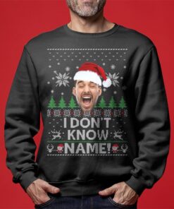 I Dont Know Margo Custom Face Xmas Sweater