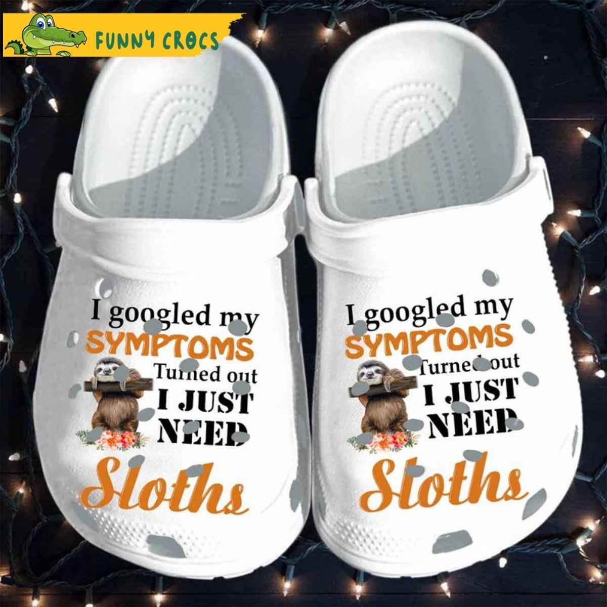 Just Chilling Sloth Crocs Clog Shoes