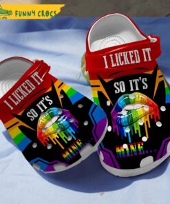 I Licked It Lgbt Crocs Shoes