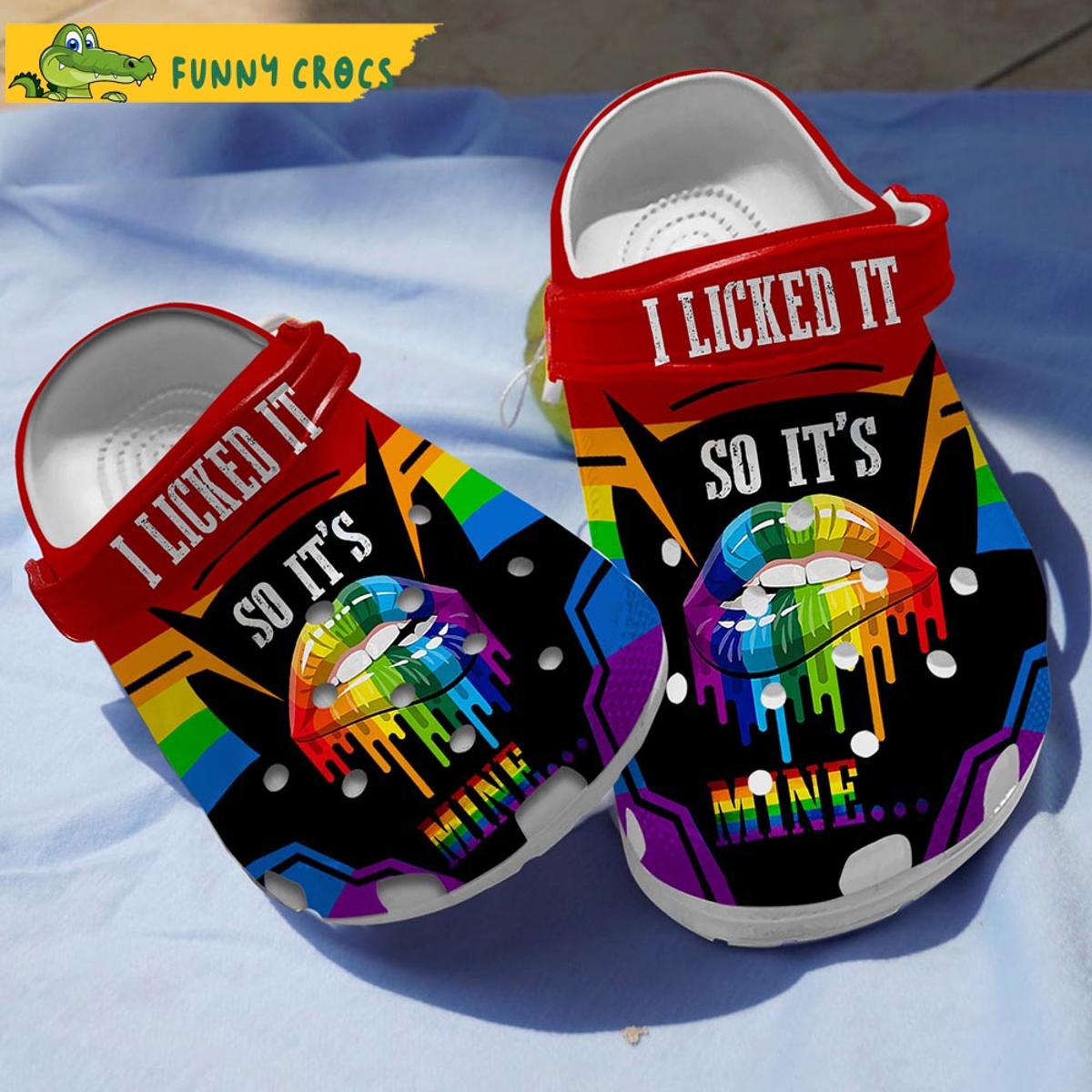 Lgbt Art Crocs Slippers