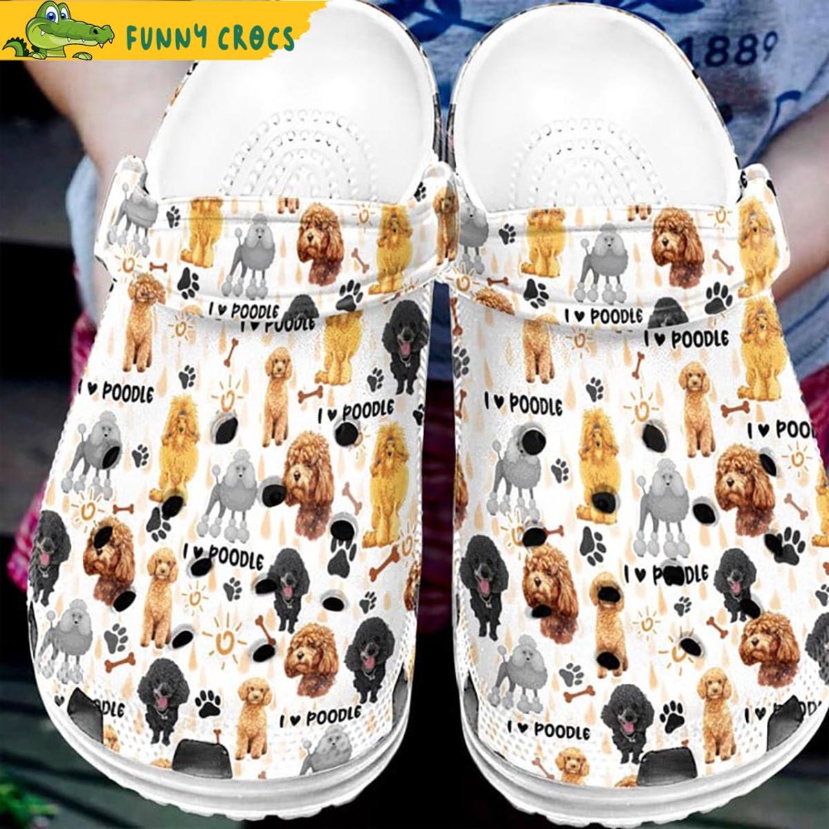 Poodle Crocs Shoes