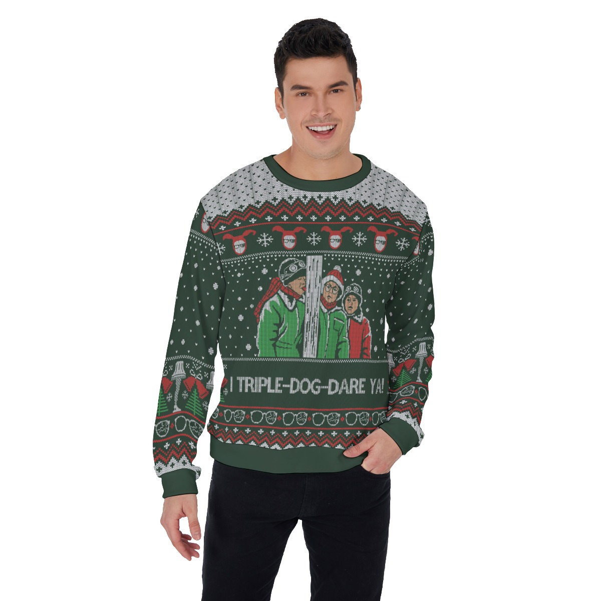 Merry Whatever Grinch Funny Christmas Sweaters