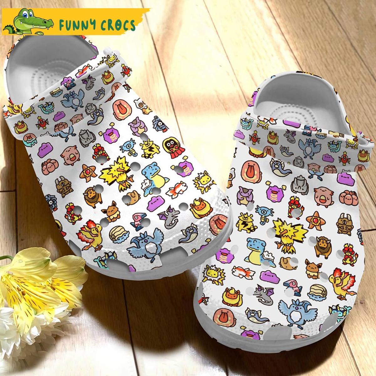 Halloween Bulbasaur Pokemon Crocs Clog Shoes