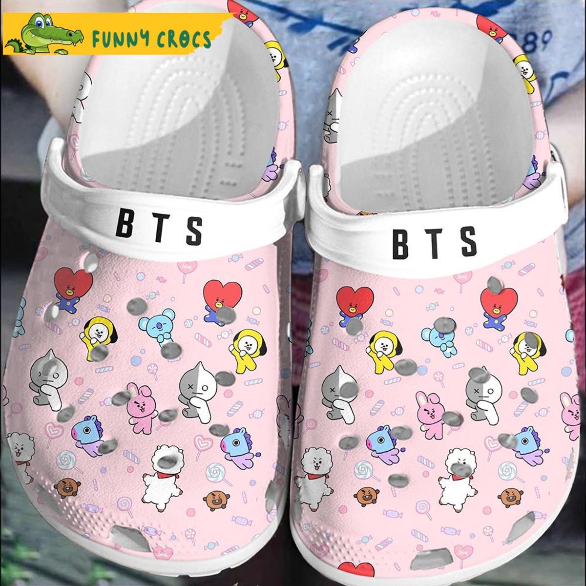 Koya Pattern Bts Crocs Slippers