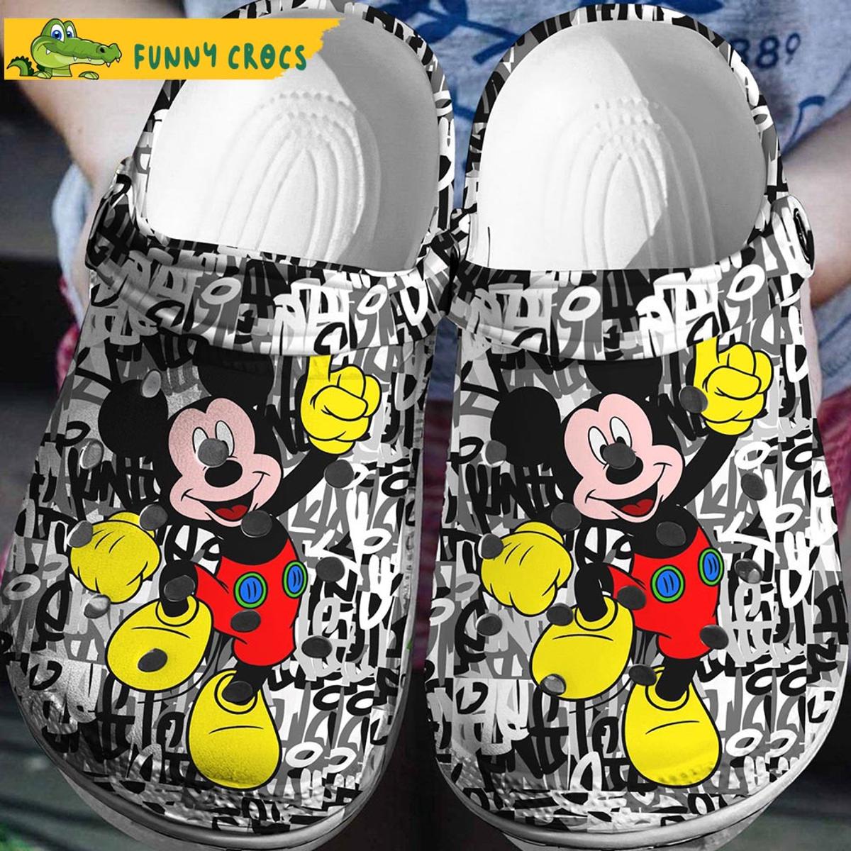 Magic Mickey Mouse Disney Crocs Slippers