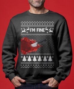 I’m Fine Christmas Sweater Men