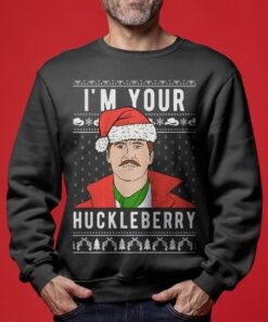 I’m Your Huckleberry Tombstone Funny Ugly Christmas Sweater