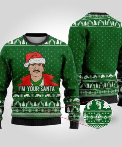 I’m Your Santa Tombstone Funny Christmas Sweater