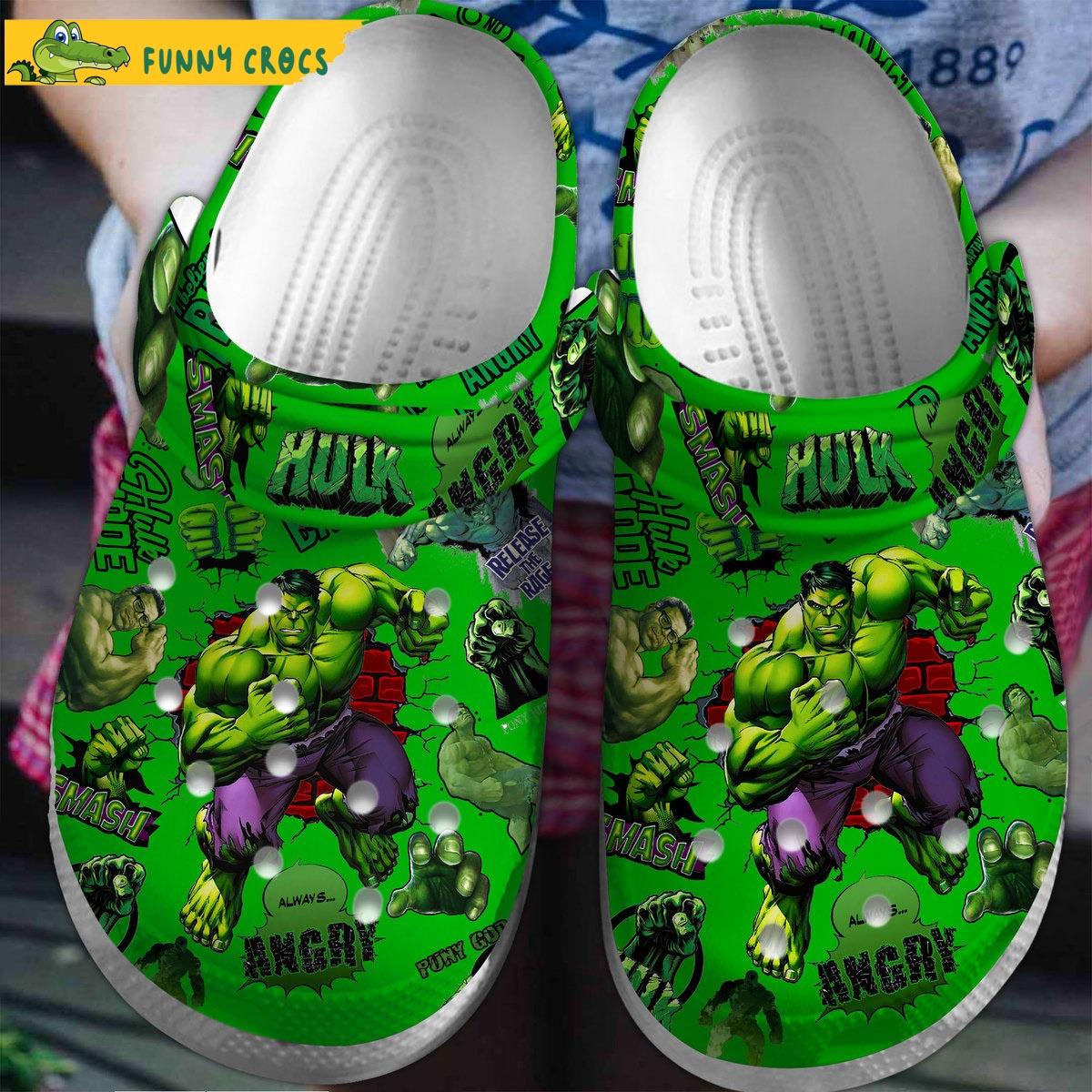 New Hulk Movie Crocs Clog Shoes